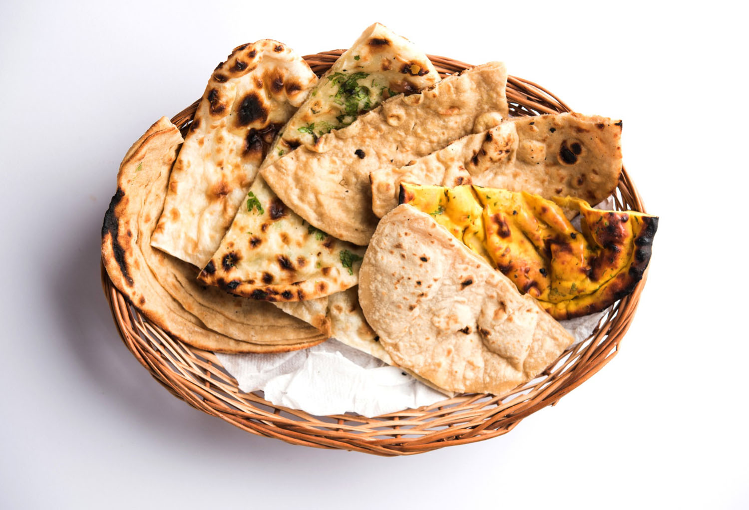 delicious indian Indian Breads: Naan, Kulcha, Paratha & More